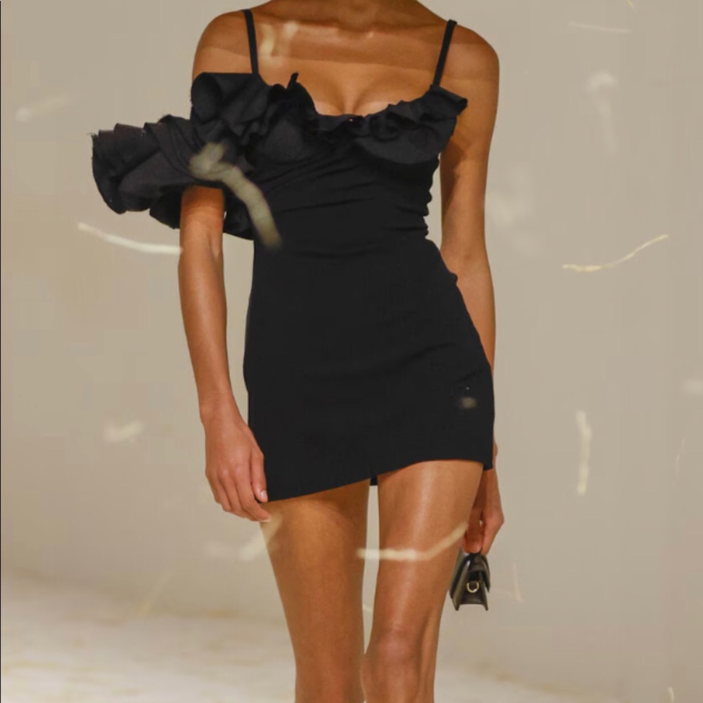 Jacquemus Le Raphia Mini Dress